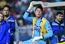 Andrés Sánchez sale lesionado en el Atlético de San Luis vs Pumas