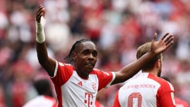 Mathys Tel, jugador del Bayern