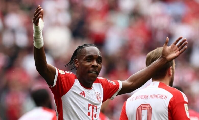 Mathys Tel, jugador del Bayern