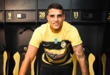 Erik Lamela, jugador del AEK Atenes FC