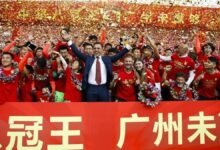 Guangzhou FC, emblema del fútbol en China en la bonanza inversionista que acaba de perder su licencia profesional.